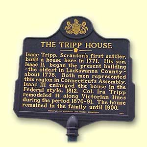 Tripp House, listed on the National Register of Historic Places